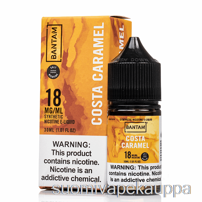 Vape Suomi Costa Karamelli - Bantaamisuolat - 30ml 18mg